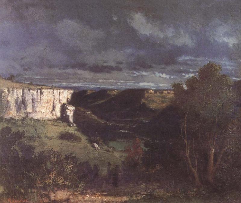 Valley, Gustave Courbet